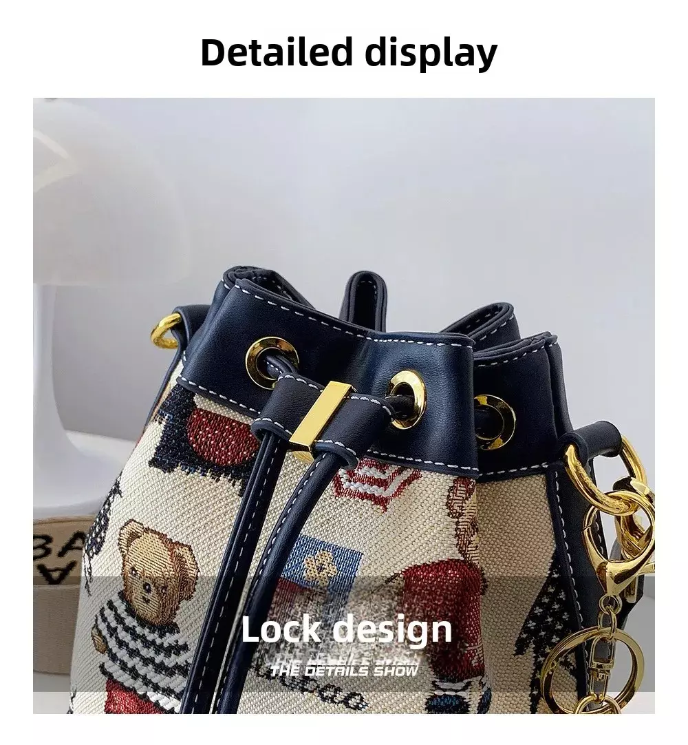کیف سطلی تدی BEIBAOBAO وارداتی ۸۵۶۵